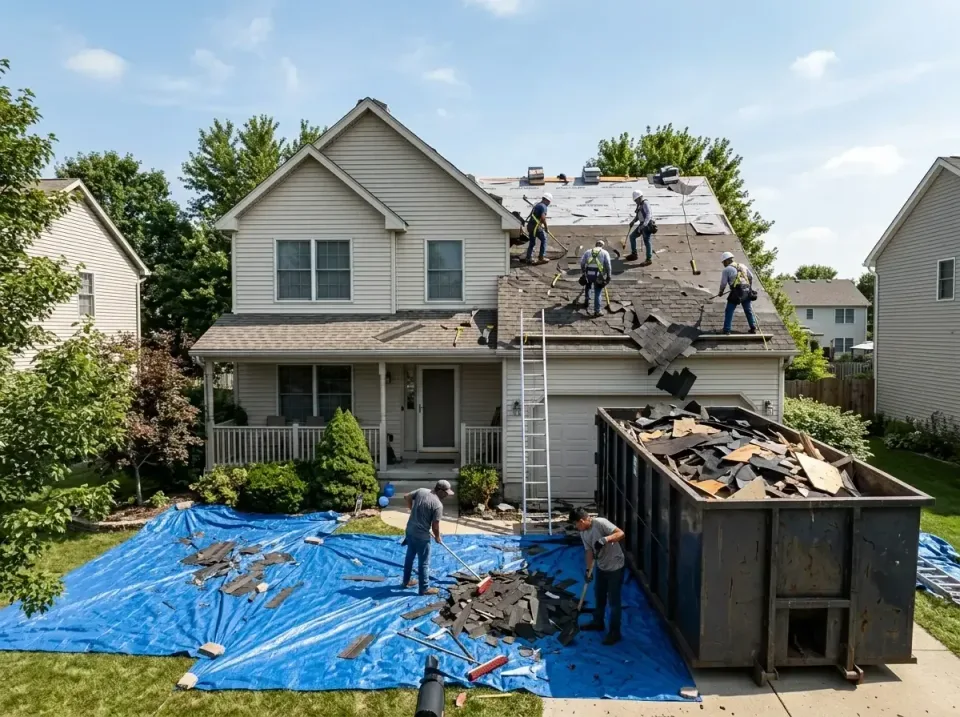 roof-replacement-debris-remova-004 — frequently asked questions, Cheapest Dumpster Rentals in Long Hill, CT